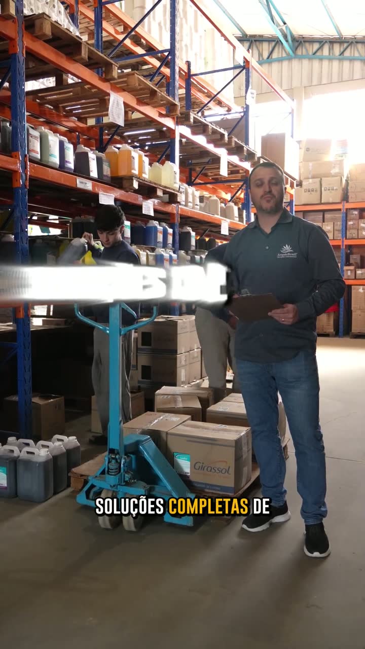 Quadro de abertura do vídeo sobre soluções de limpeza para condomínios da Avante Brasil